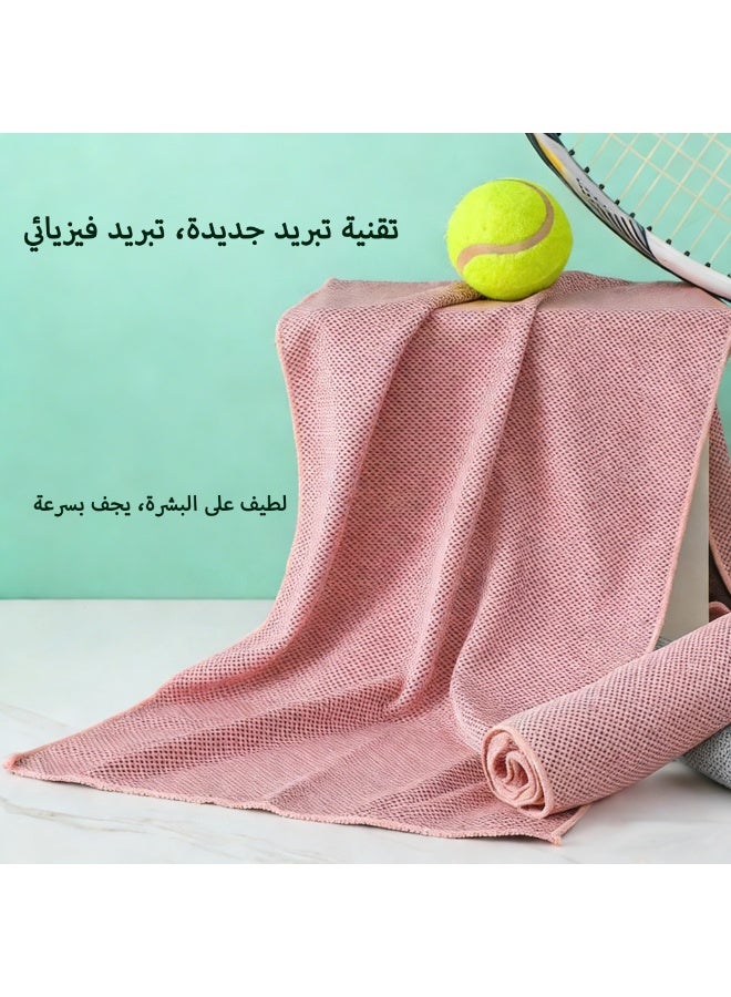 Cooling Towel, Cool And Dry Towel In Summer, Suitable For Bicycle, Yoga, Running, Fitness Enthusiasts 100x30cm - Image 4